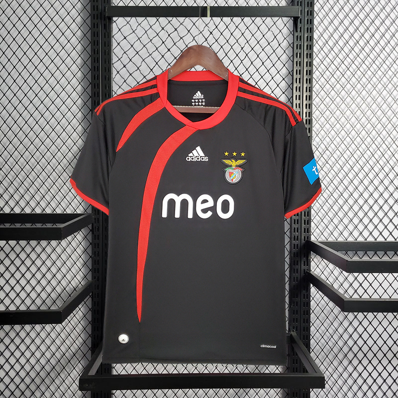 Retro 2009-10 Benfica away Retro Football jersey