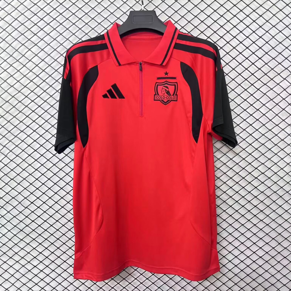 2026-27 Colo Colo Half-up polo shirt Football Jersey