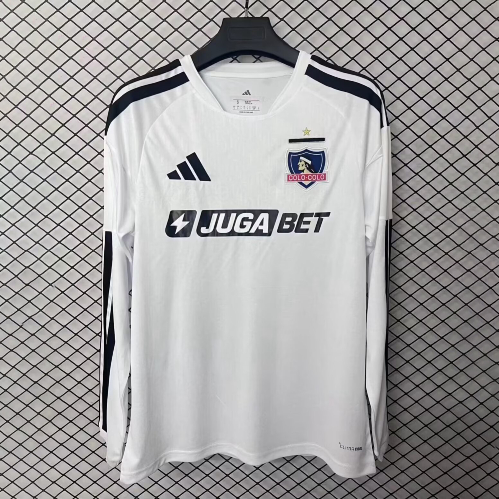 2026-27 Colo Colo home Long sleeves Football Jersey