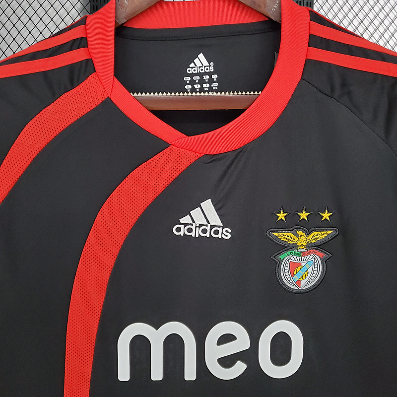 Retro 2009-10 Benfica away Retro Football jersey