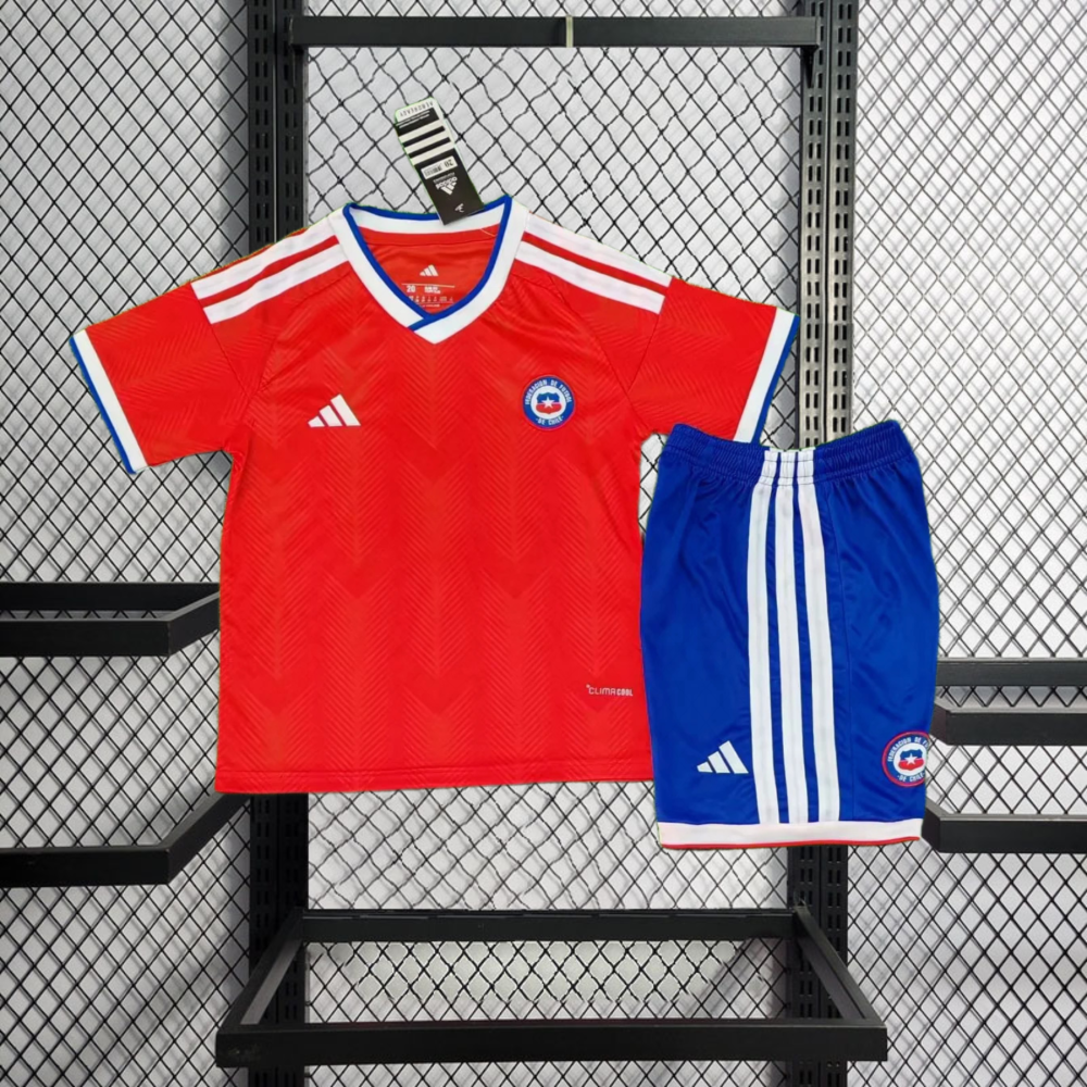 2026 Chile Home kids Football jersey