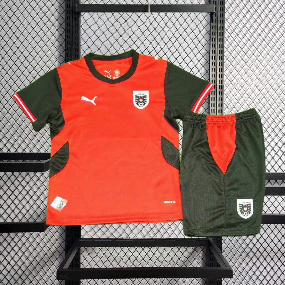 2026 Austria Home kids Football jersey