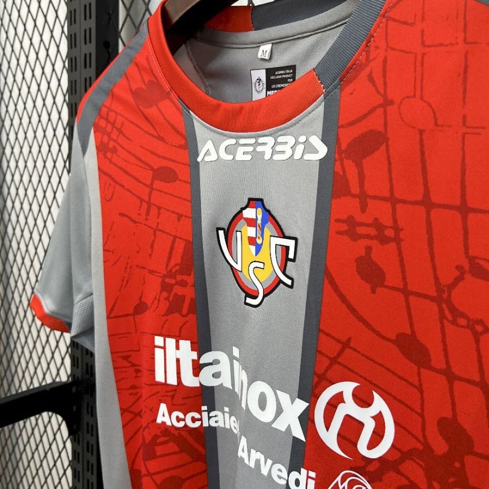 2025-26 Cremonese Home Football jersey