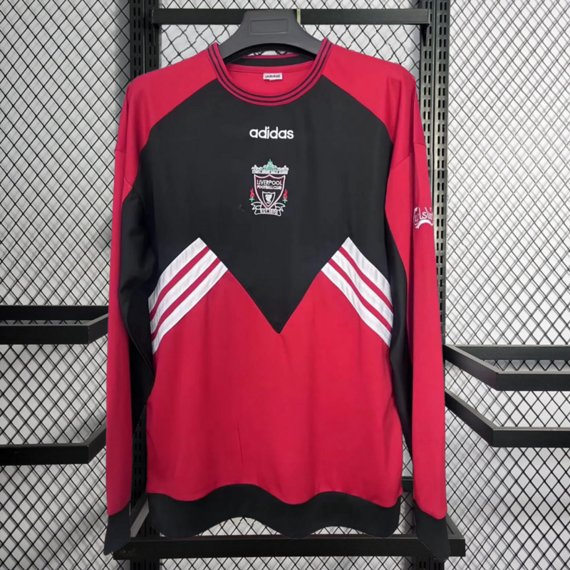 Retro 1993-95 Liverpool Retro Long sleeves Football jersey