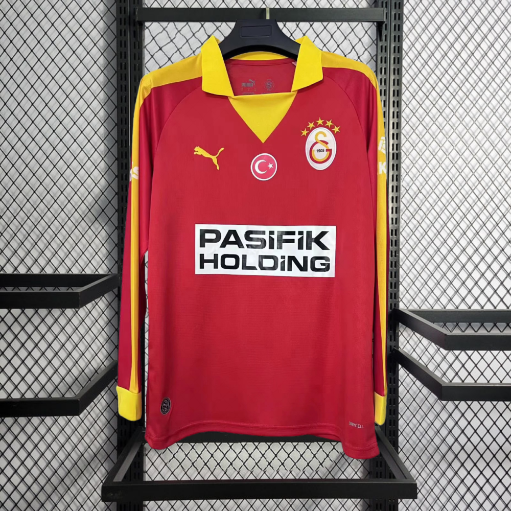 2026-27 Galatasaray Home Long sleeves Football jersey