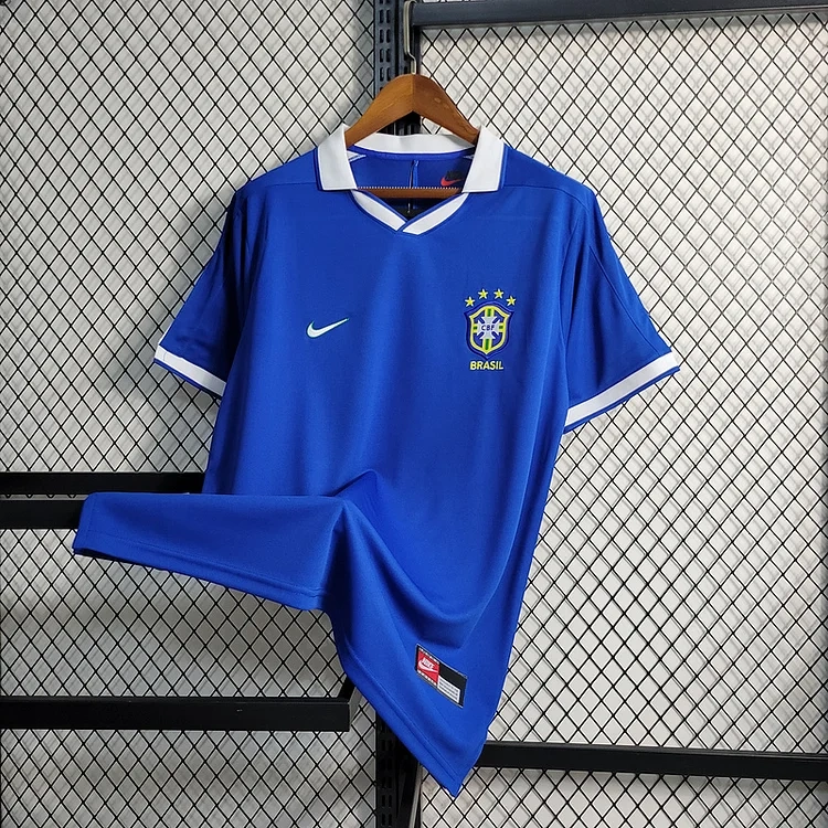 Retro 1997 Brazil hoem retro Football jersey