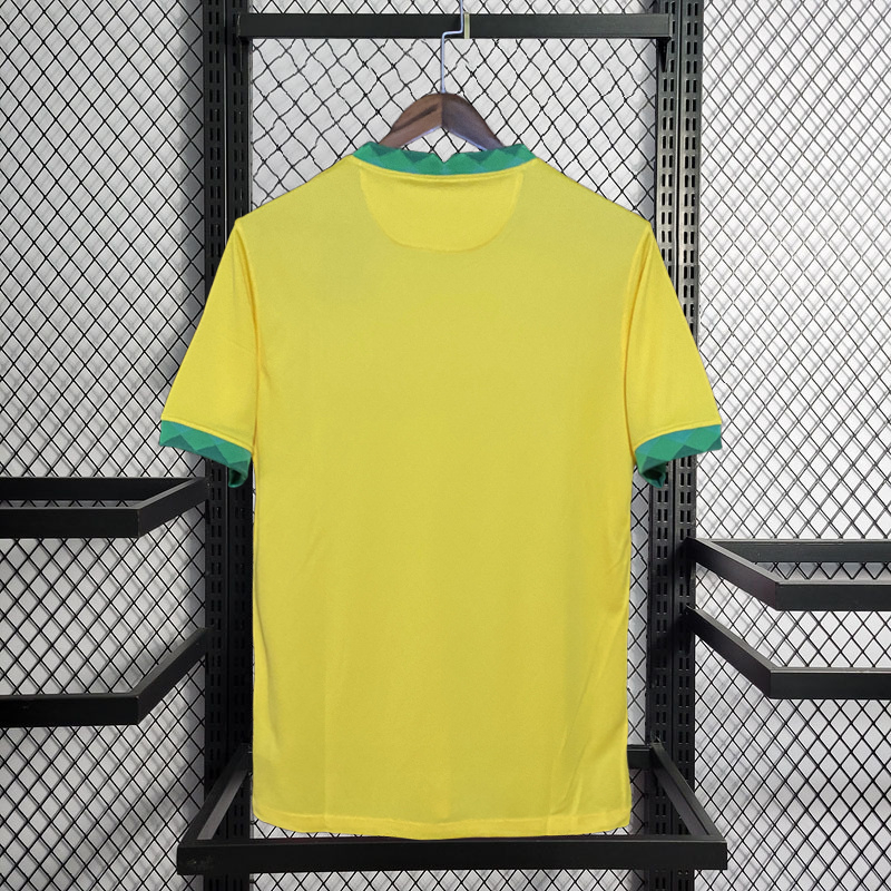 Retro 2020-21 Brazil Home Retro Football jersey