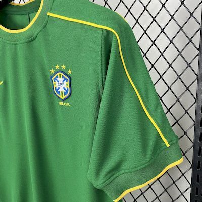 Retro 1998 Brazil retro Goalkeeper Football jersey