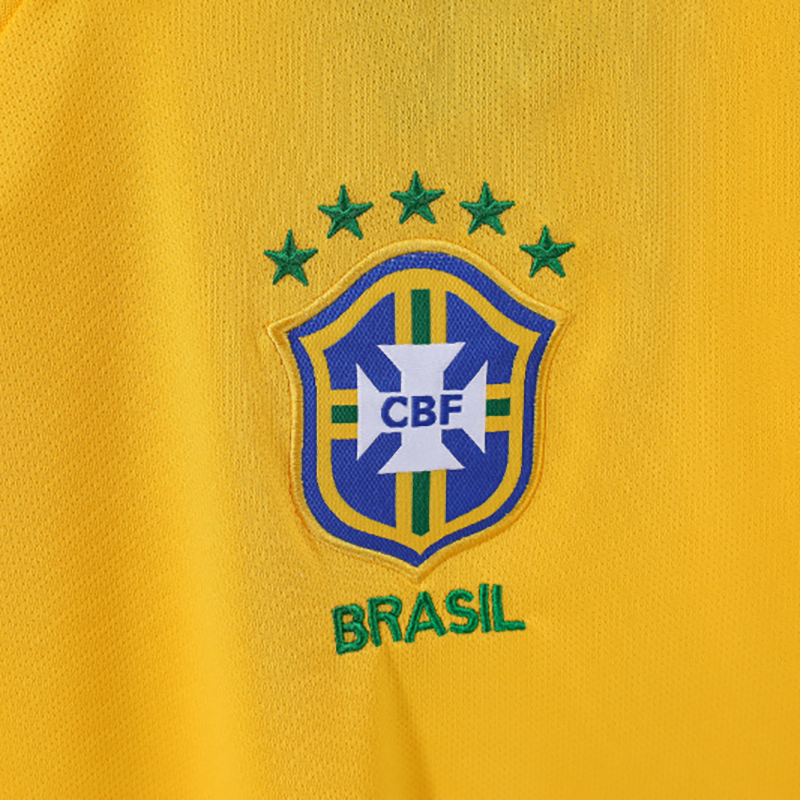 Retro 2013 Brazil Home Retro Football jersey