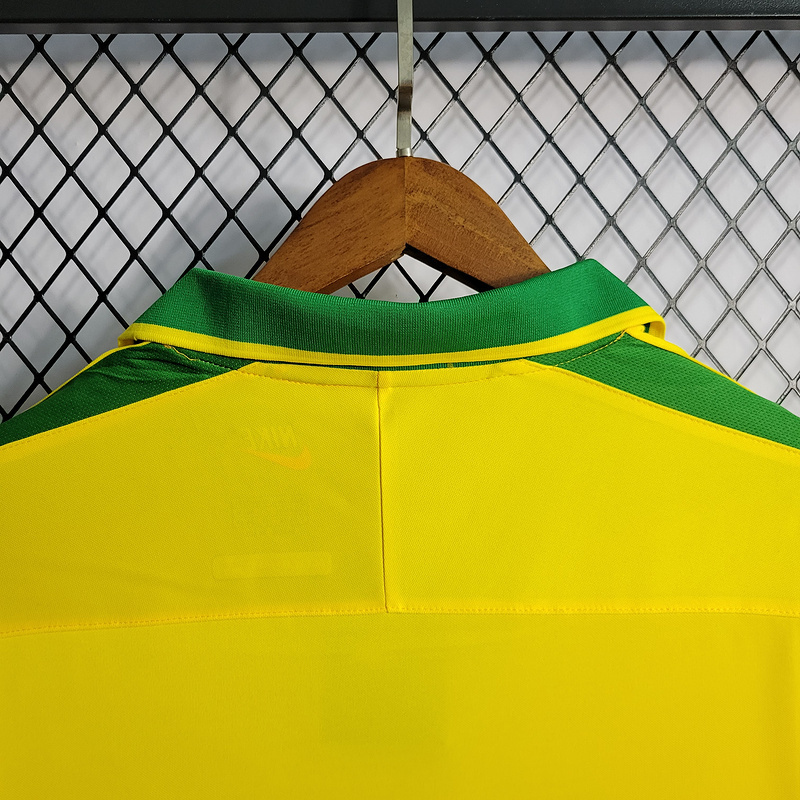 Retro 1997 Brazil hoem retro Football jersey