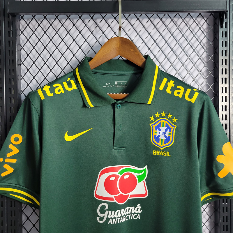 Retro 2014 Brazil Away Retro football jersey