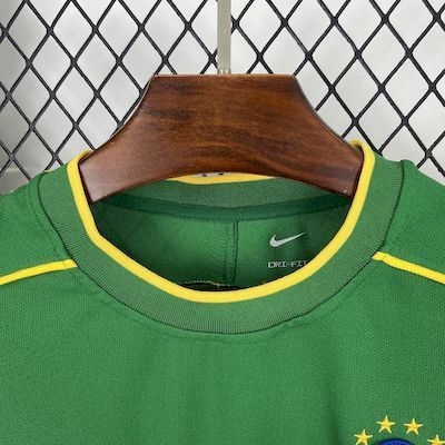 Retro 1998 Brazil retro Goalkeeper Football jersey