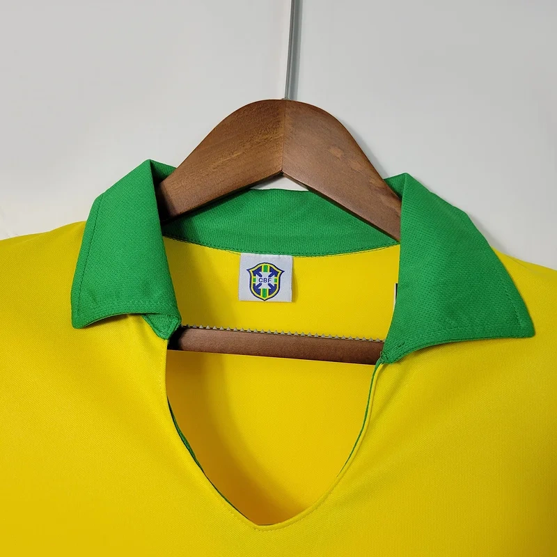 Retro 1958 Brazil home retro Football jersey