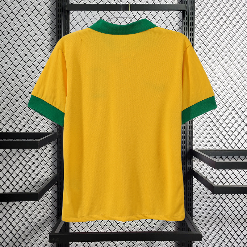 Retro 2013 Brazil Home Retro Football jersey