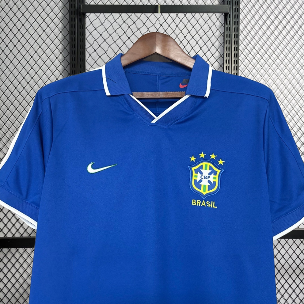 Retro 1997 Brazil away Football jersey retro