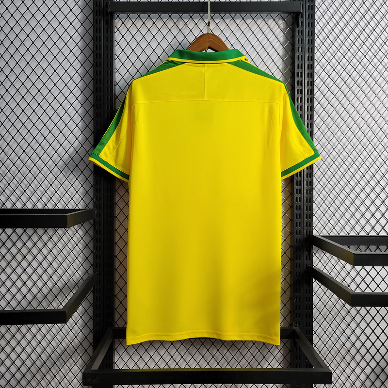 Retro 1997 Brazil hoem retro Football jersey