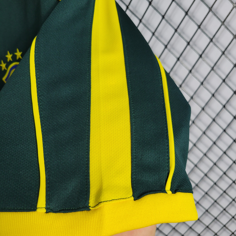 Retro 1998 Brazil retro Goalkeeper  Football jersey