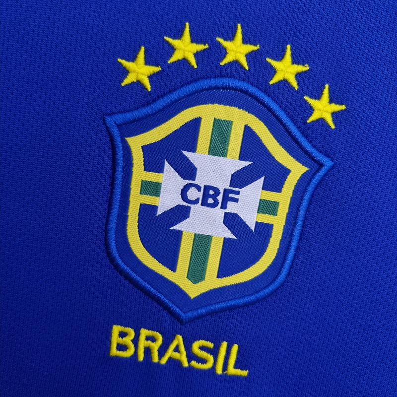 Retro 2004-06 Brazil away retro RONALDINHO KAKA CAFU R.CARLOS RONALDO Football jersey