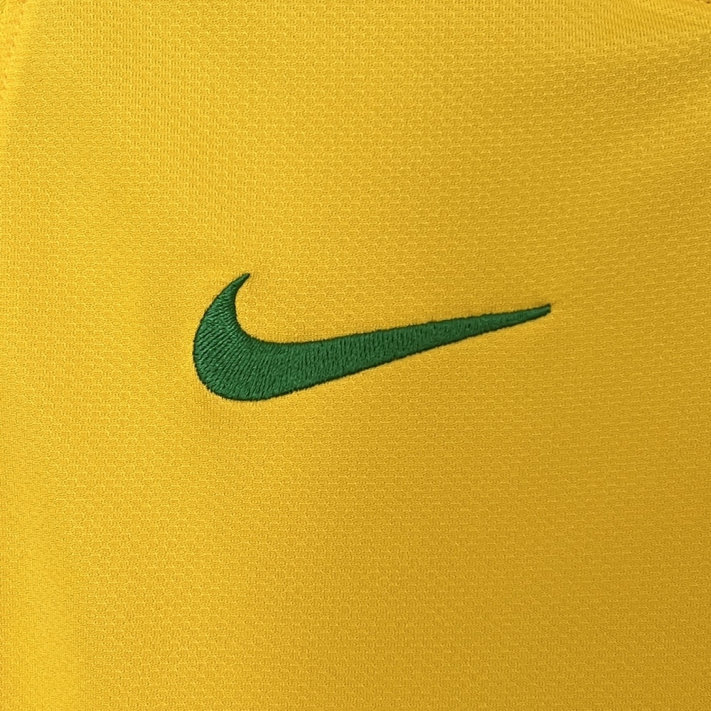 Retro 2010 Brazil Home Retro football jersey