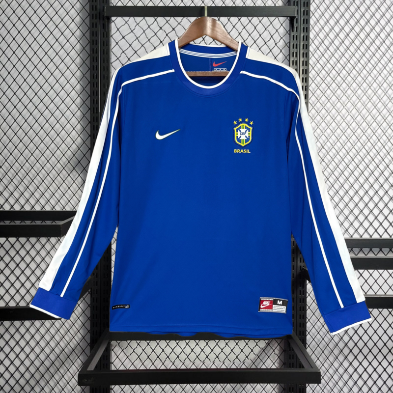 Retro 1998 Brazil away retro Football jersey