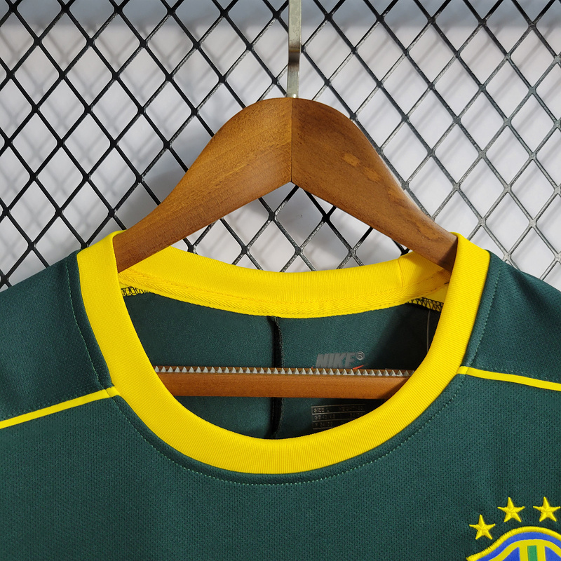 Retro 1998 Brazil retro Goalkeeper  Football jersey