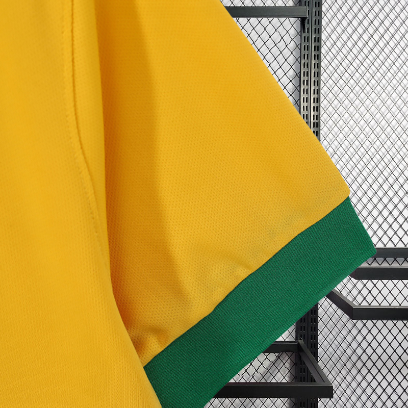 Retro 2013 Brazil Home Retro Football jersey