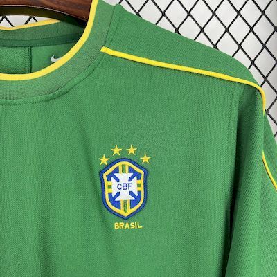 Retro 1998 Brazil retro Goalkeeper Football jersey