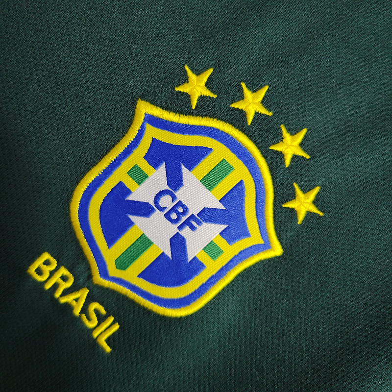 Retro 1998 Brazil retro Goalkeeper  Football jersey