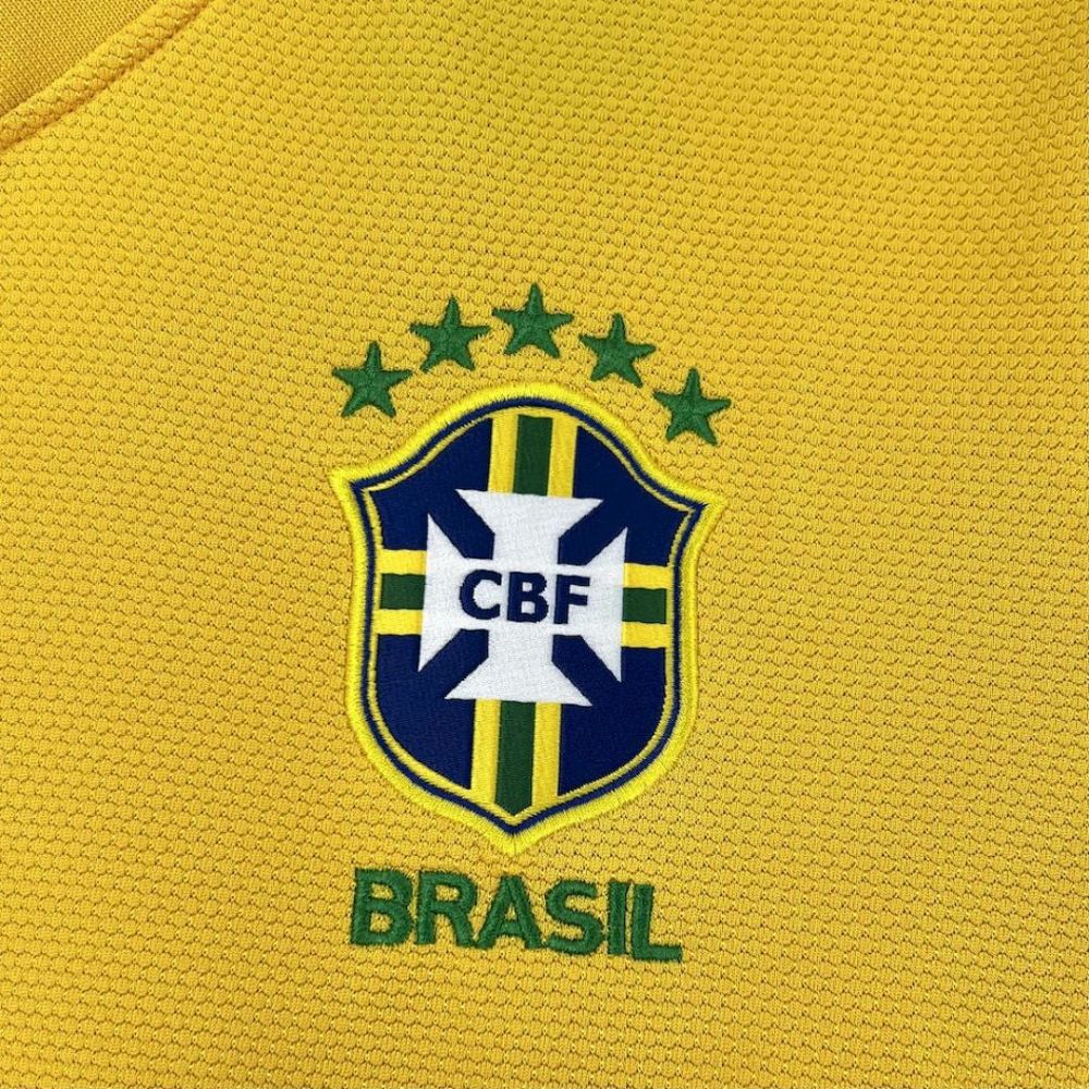 Retro 2012-13 Brazil Home Retro football jersey