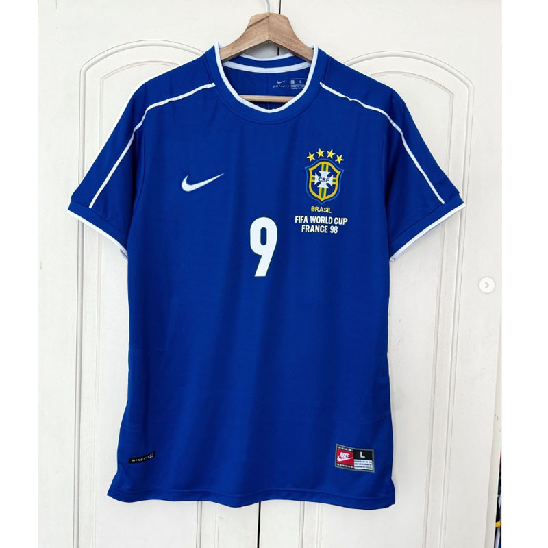 Retro 1998 Brazil away retro Football jersey