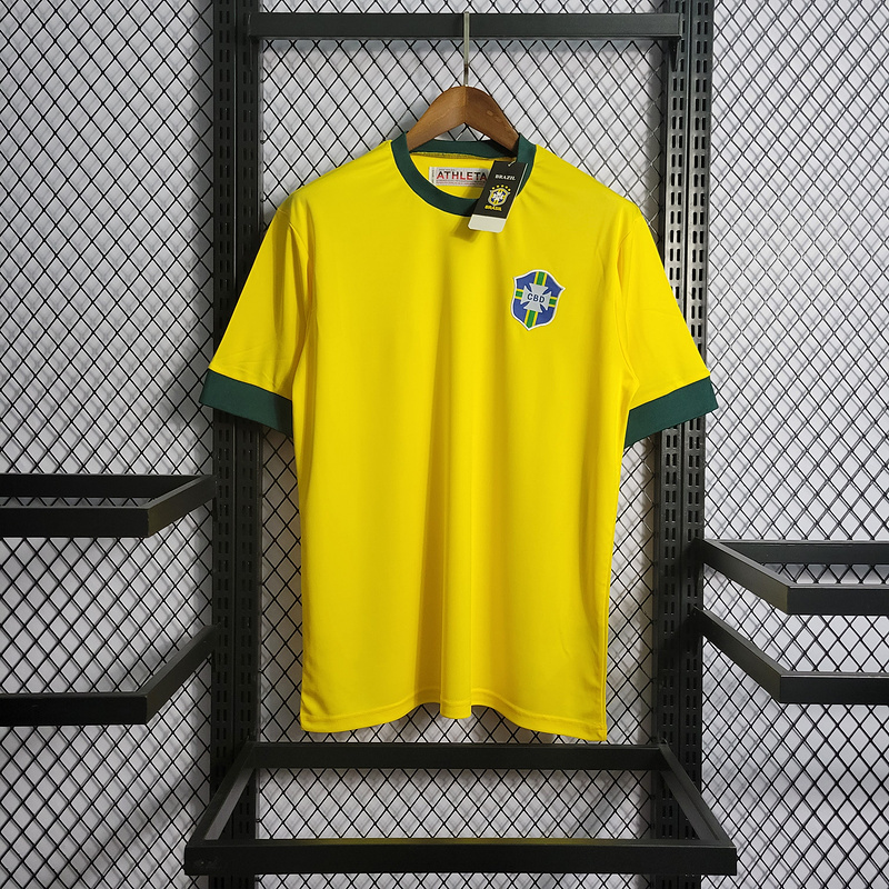 Retro 1970 brazil home retro Football jersey