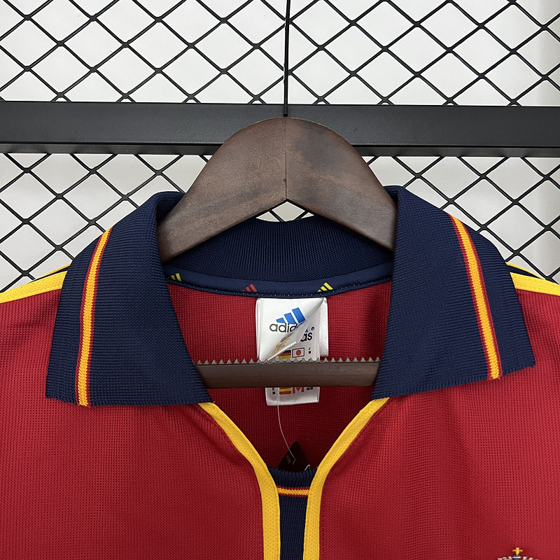 Retro 2000 Spain Home retro Football jersey
