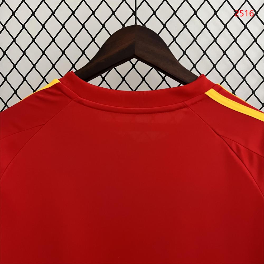 retro 2008 Spain Home retro football jersey