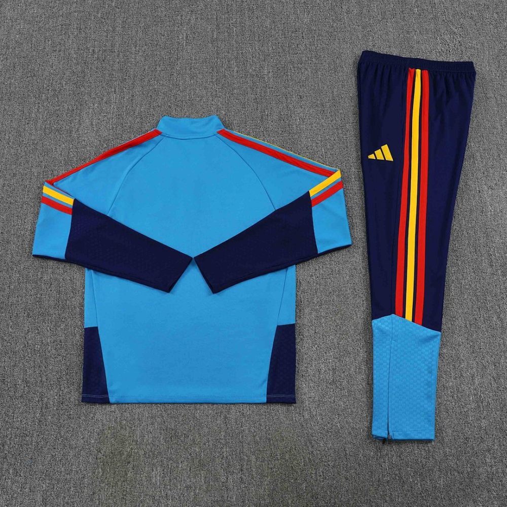 2026 Spain Half-Pull Training Suit Set
