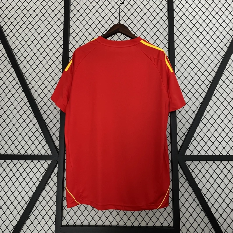 retro 2008 Spain Home retro football jersey