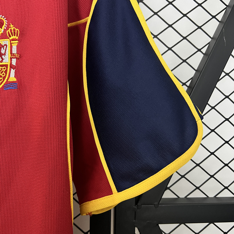 Retro 2000 Spain Home retro Football jersey