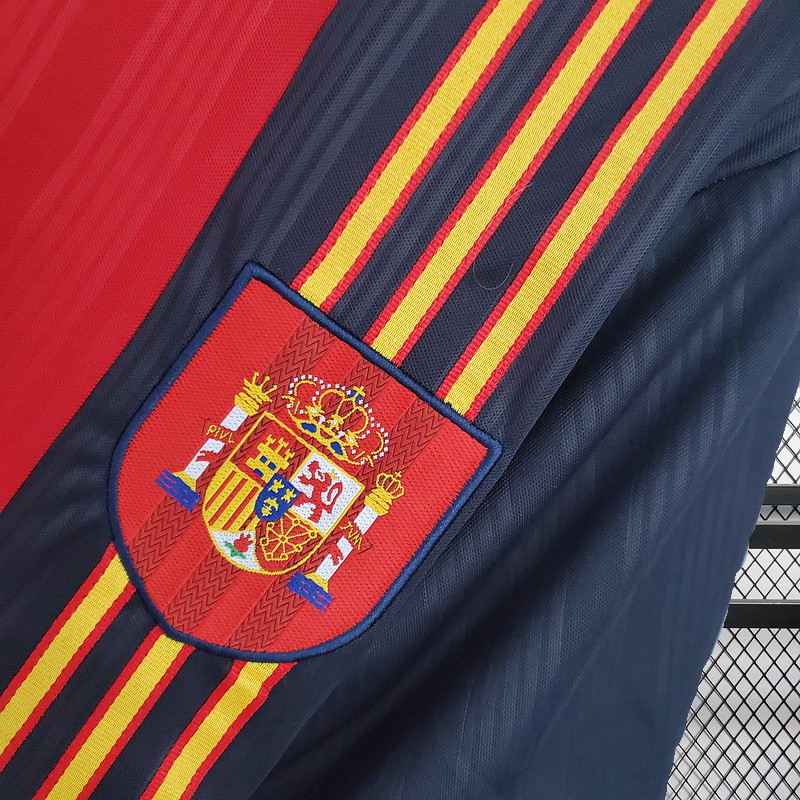 Retro 1996 Spain home retro Football jersey