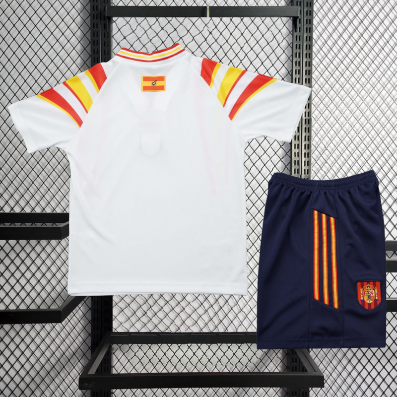 Retro KIDS 1996 Spain Third away retro Football jersey