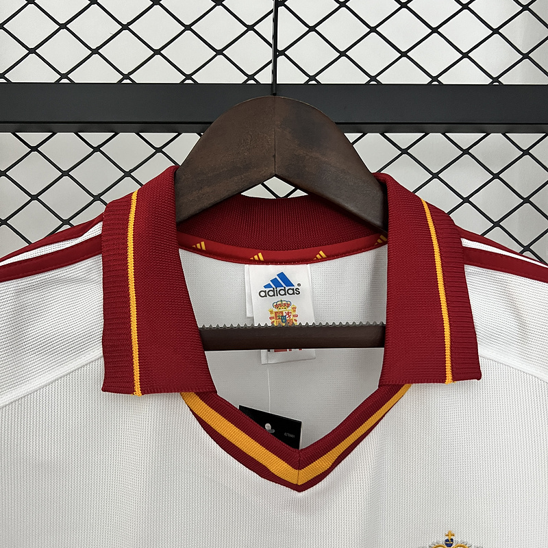 Retro 2000 Spain Away retro Football jersey