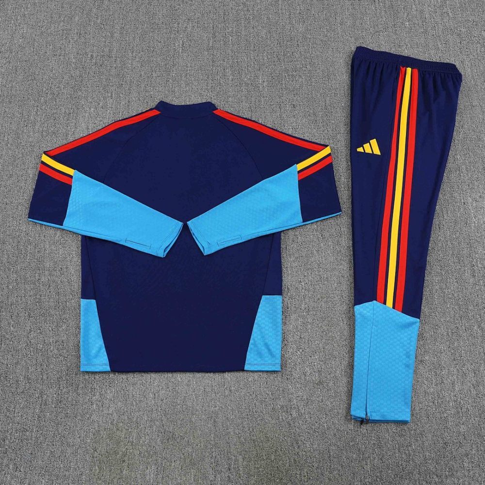 2026 Spain Half-Pull Training Suit Set