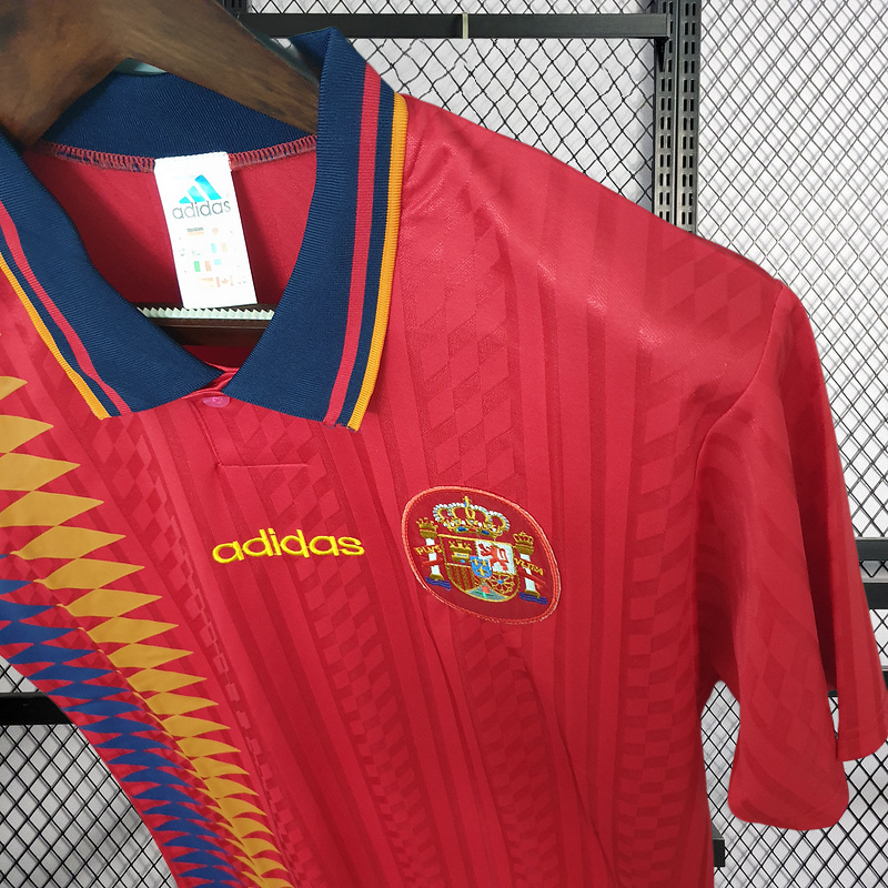 Retro 1994 Spain home retro Football jersey