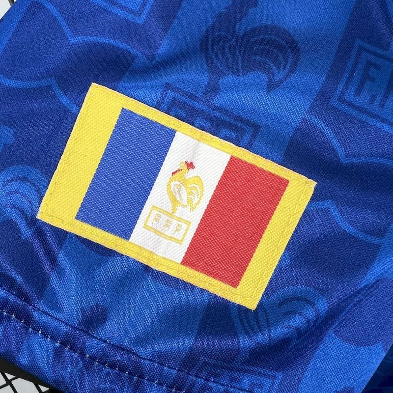 Retro 1996 France Home Retro Football jersey