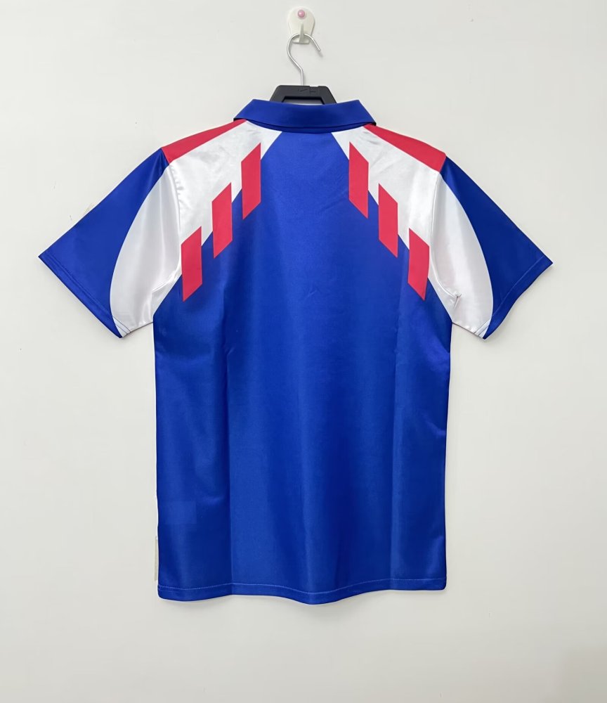 retro 1990 France home Retro World Cup football jersey