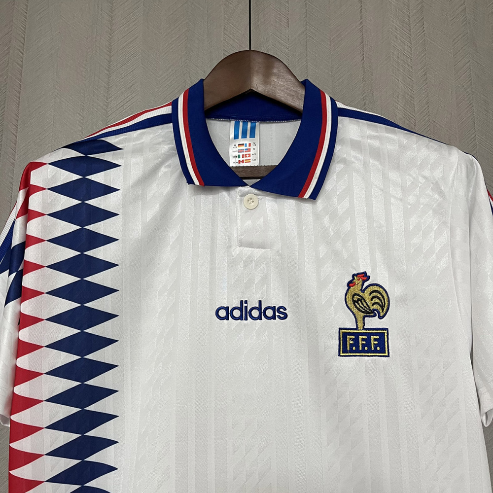 Retro 1994-95 France Away Retro Football jersey