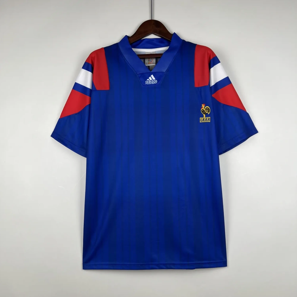 retro 1992-94 France home Retro football jersey