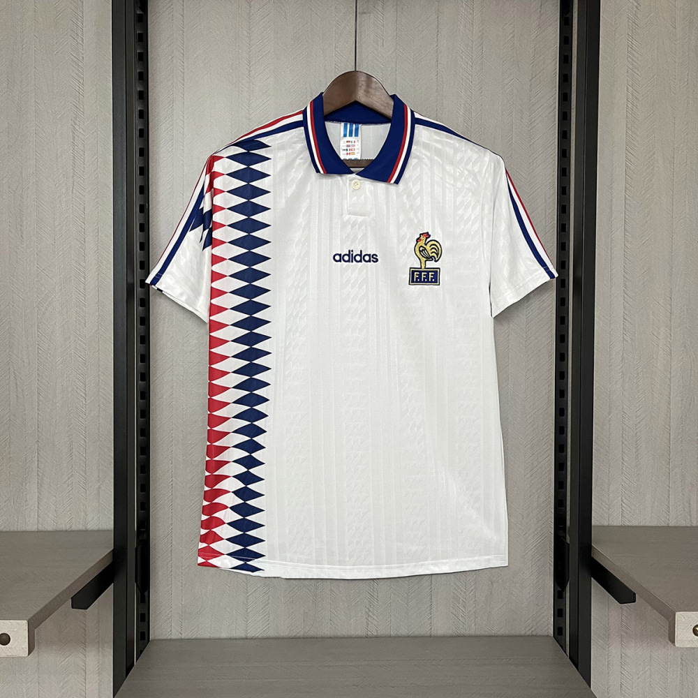 Retro 1994-95 France Away Retro Football jersey