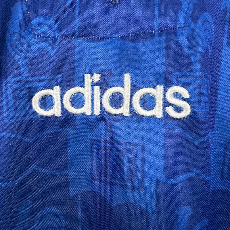Retro 1996 France Home Retro Football jersey