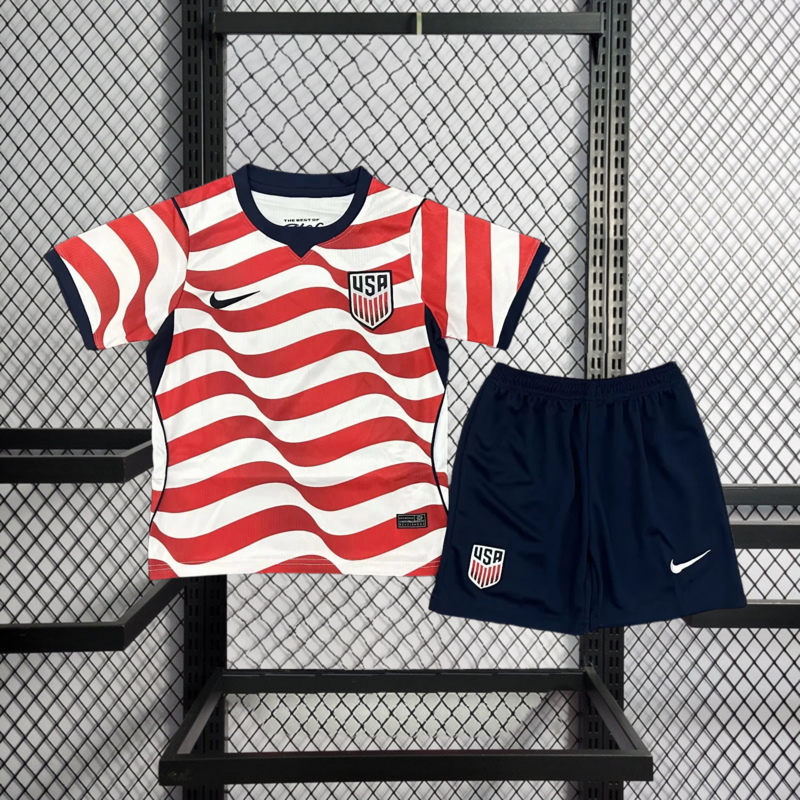 2026 USA Home KIDS Football jersey United States