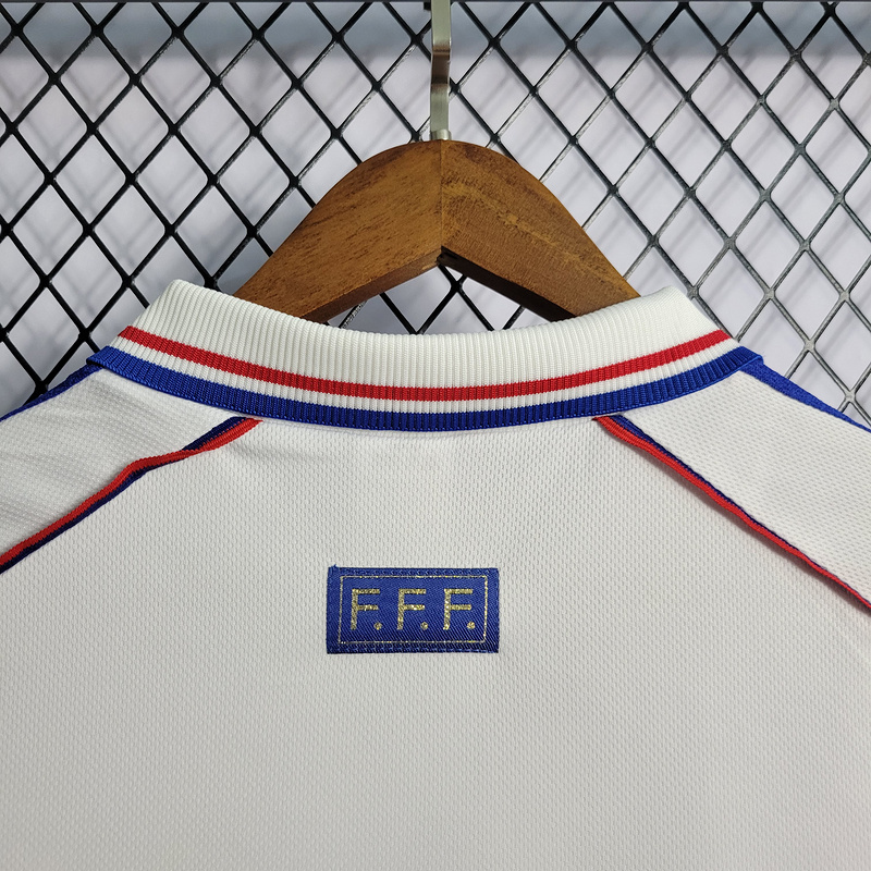 Retro Kids 1998 Kids France home Retro Zidane LIZARAZU Henry Football jersey