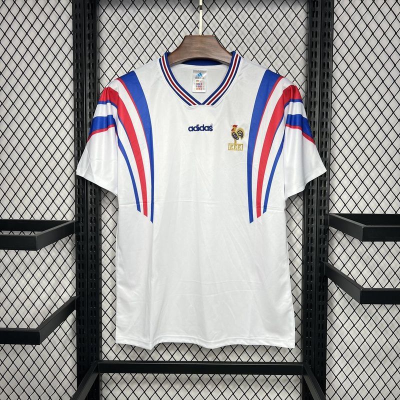 Retro 1996 France Away Retro Football jersey
